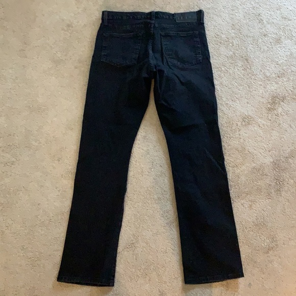 Black Eddie Bauer 34-34 Slim Fit Jeans - Picture 2 of 3